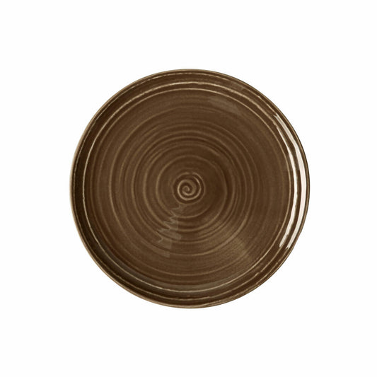 Seltmann Weiden Terra Brotteller, Kuchenteller, Teller, Porzellan, Erdbraun, Ø 17.7 cm, 001.766260