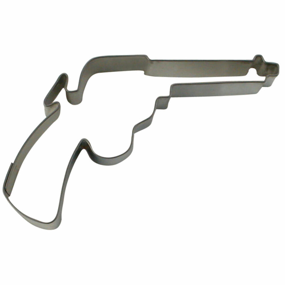 Städter Colt / Revolver cookie cutter, cookie cutter, cookie mold, biscuit, cookies, stainless steel, 8.5 cm, 197015