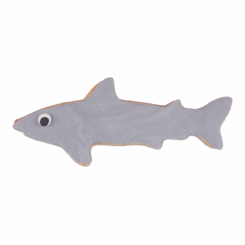 Städter Shark Cookie Cutter, Cookie Cutter, Biscuit Cutter, Stainless Steel, 8 cm, 151048