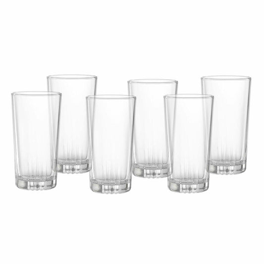 Ritzenhoff & Breker Longdrinkglas Macau 6er Set, Becher, Glas, Klar, 385 ml, 813173