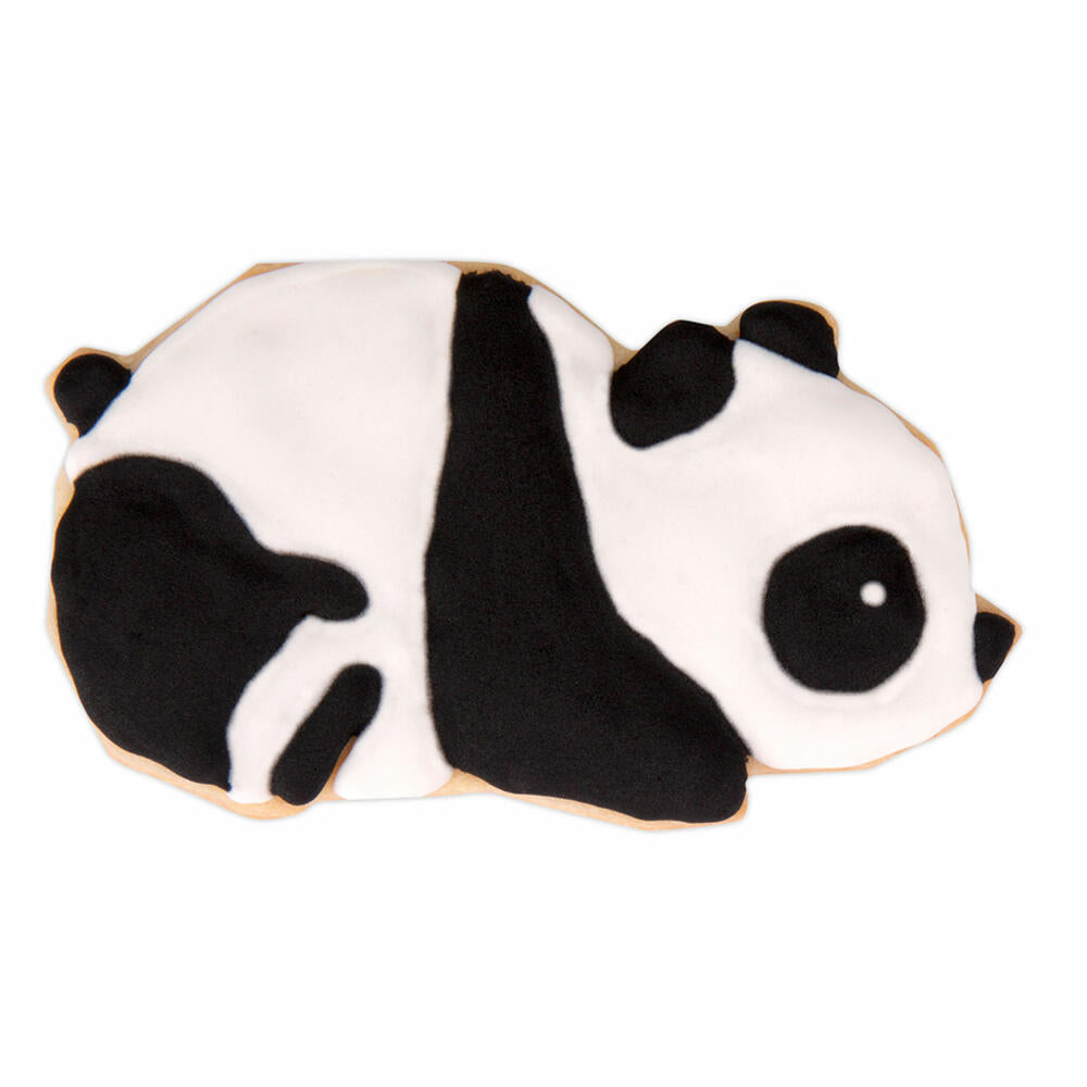 Städter Präge-Ausstecher Geo Panda, Ausstechform, Plätzchenform, Keks, Plätzchen, Edelstahl, 7.5 cm, 217225