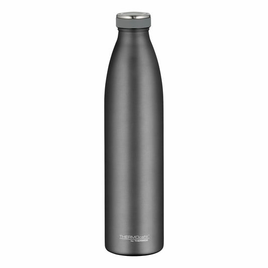 Thermos TC Bottle Isoliertrinkflasche, Isolierflasche, Trinkflasche, Thermoflasche, Iso Flasche, Edelstahl, Cool Grey, 1 L, 4067.234.100