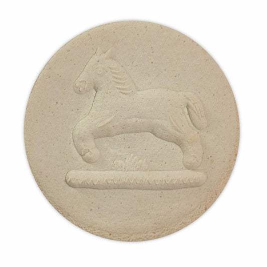 Städter Spekulatius-Model Pferd, Holz-Prägeform, Plätzchenform, Spekulatiusform, Holz, Ø 8 cm, 841307