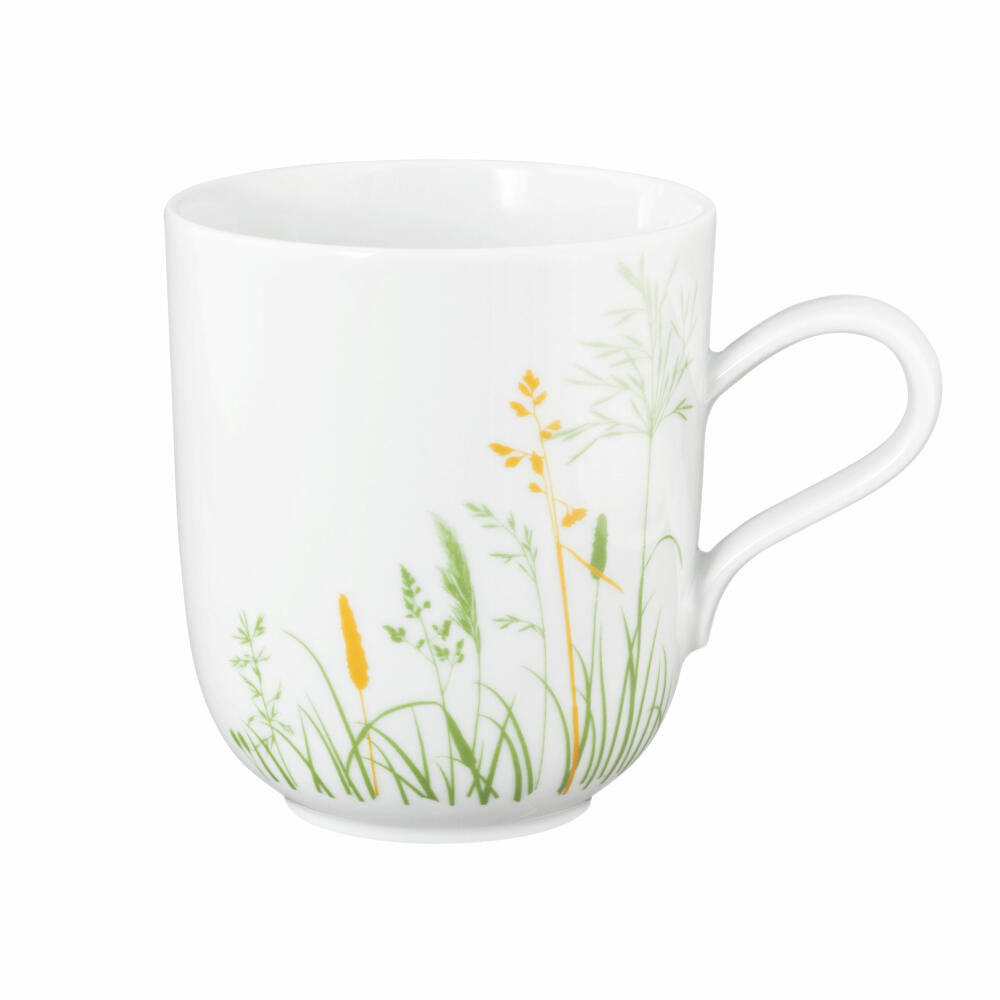 Seltmann Weiden Liberty Becher, Kaffeebecher, Teetasse, Tasse, Porzellan, Meadow Grasses Green, 400 ml, 001.768782