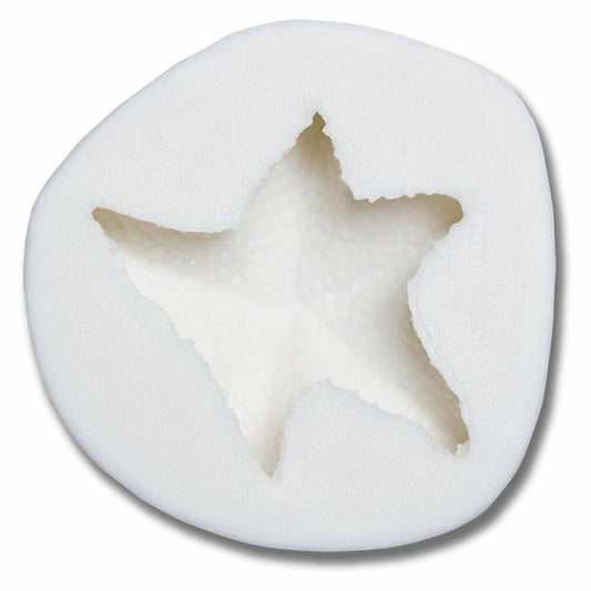 Städter Deko-Flex-Model Seestern, Reliefform, Silikonform, Fondant Form, Torten Deko, Silikon, 5 cm, 257504