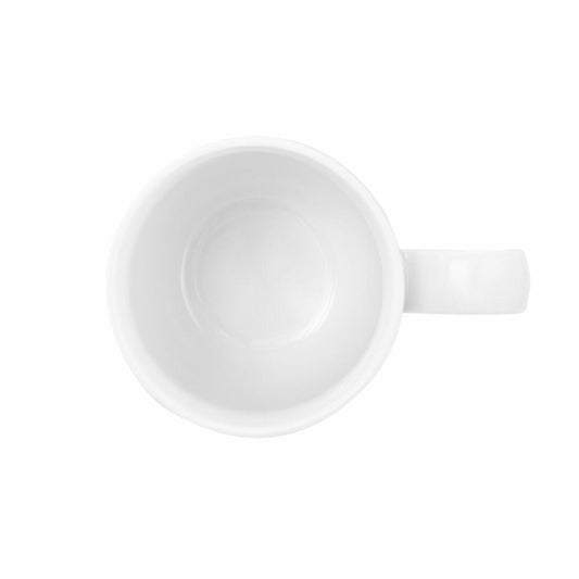 Seltmann Weiden Terra Espressoobertasse, Espressotasse, Espresso Tasse, Porzellan, Weiß, 100 ml, 001.766243