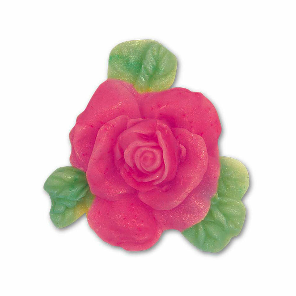 Städter Deko-Flex-Model Rose, Reliefform, Silikonform, Fondant Form, Torten Deko, Silikon, Ø 4,5 cm, 258952