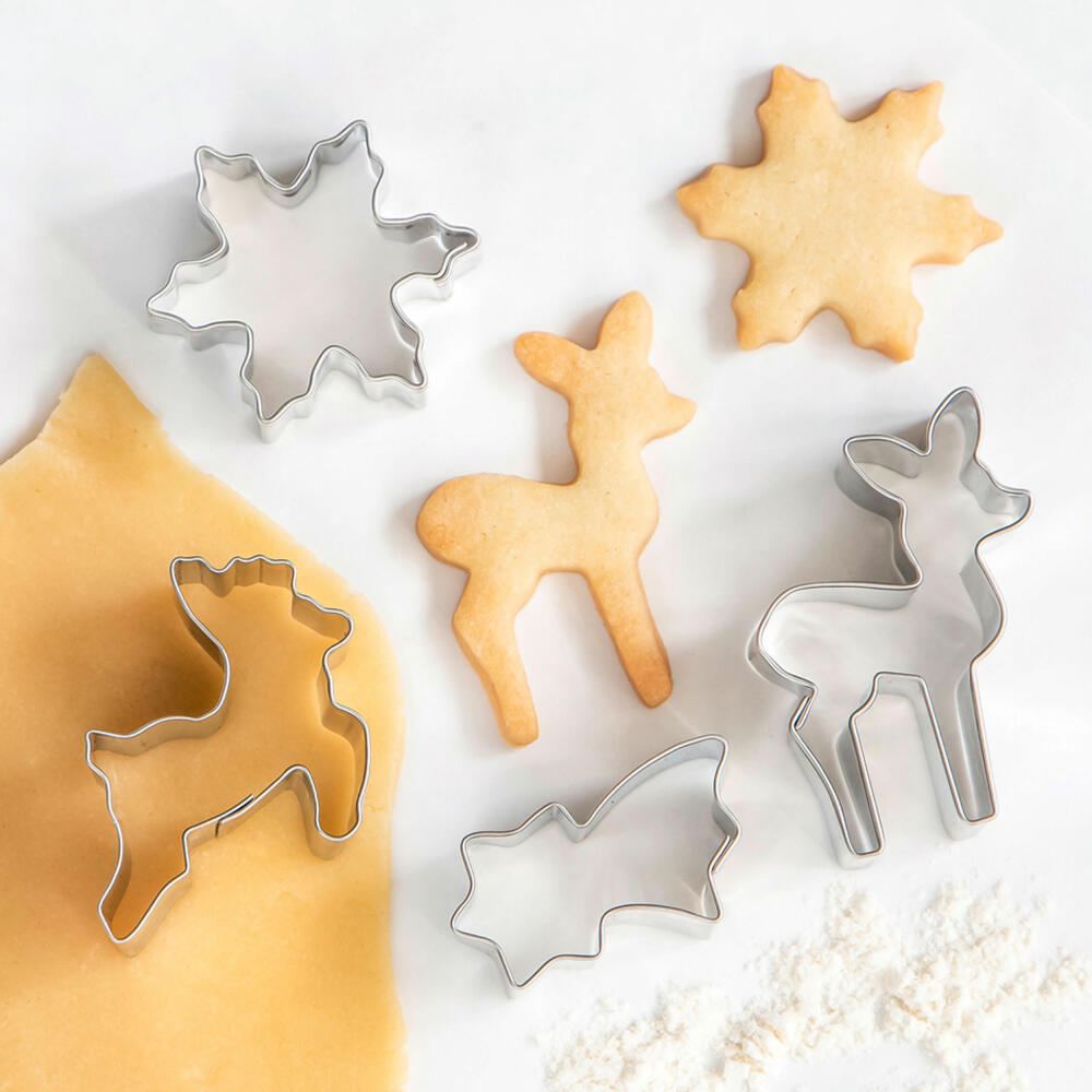 Städter cookie cutter Little Christmas, 4-piece, cookie cutter, cookie mold, biscuit, cookies, stainless steel, 004627