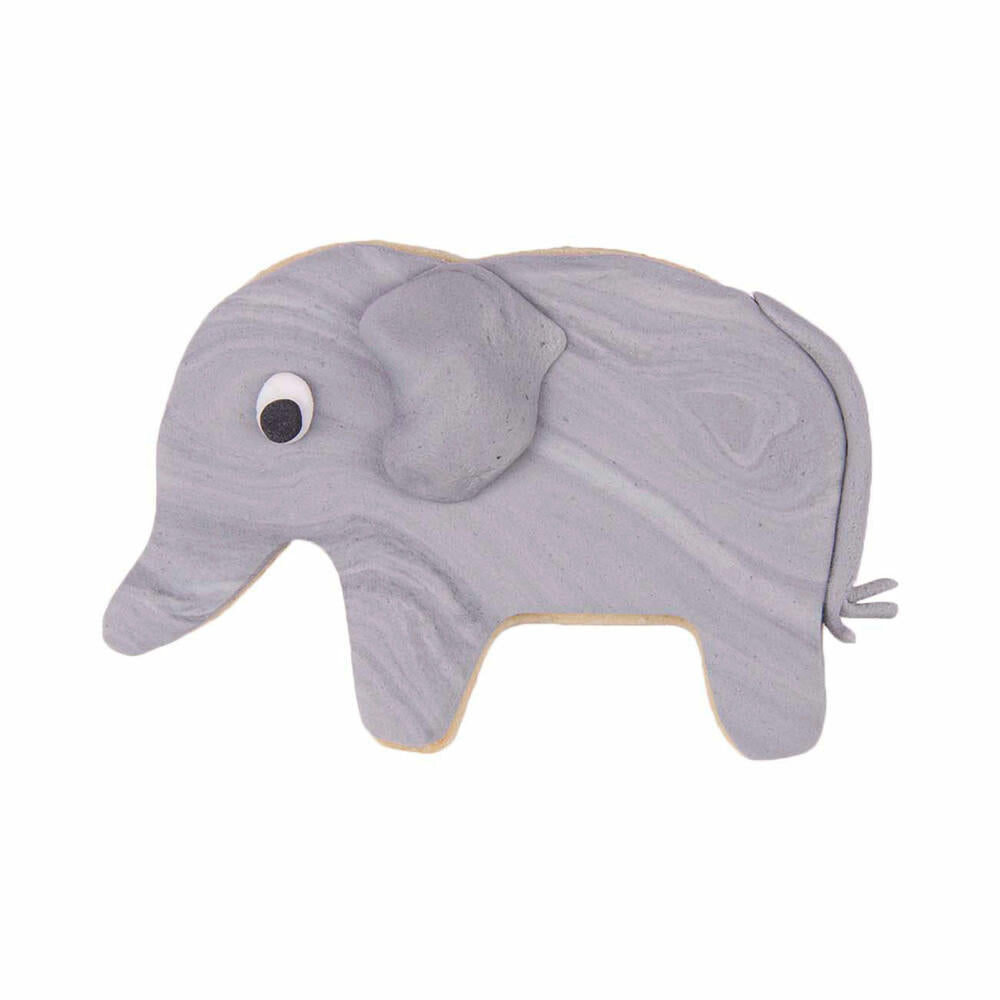 Städter elephant cookie cutter, cookie cutter, cookie mold, biscuit, cookies, stainless steel, 6 cm, 184152