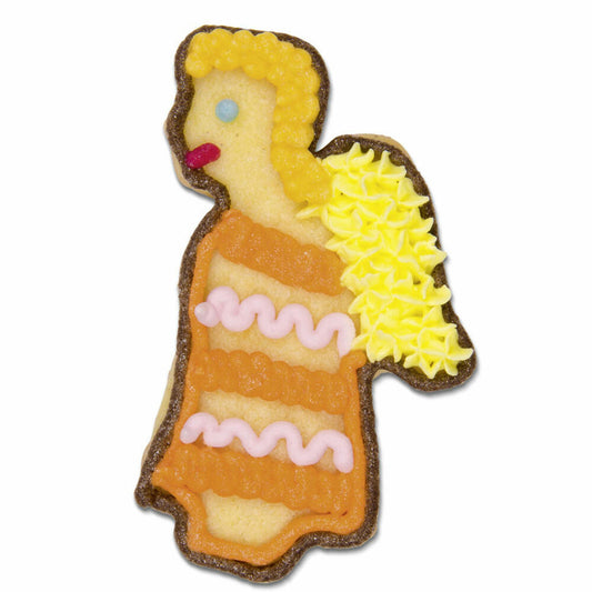 Städter cookie cutter angel, cookie cutter, cookie mold, biscuit, cookie, tinplate, 7 cm, 114012