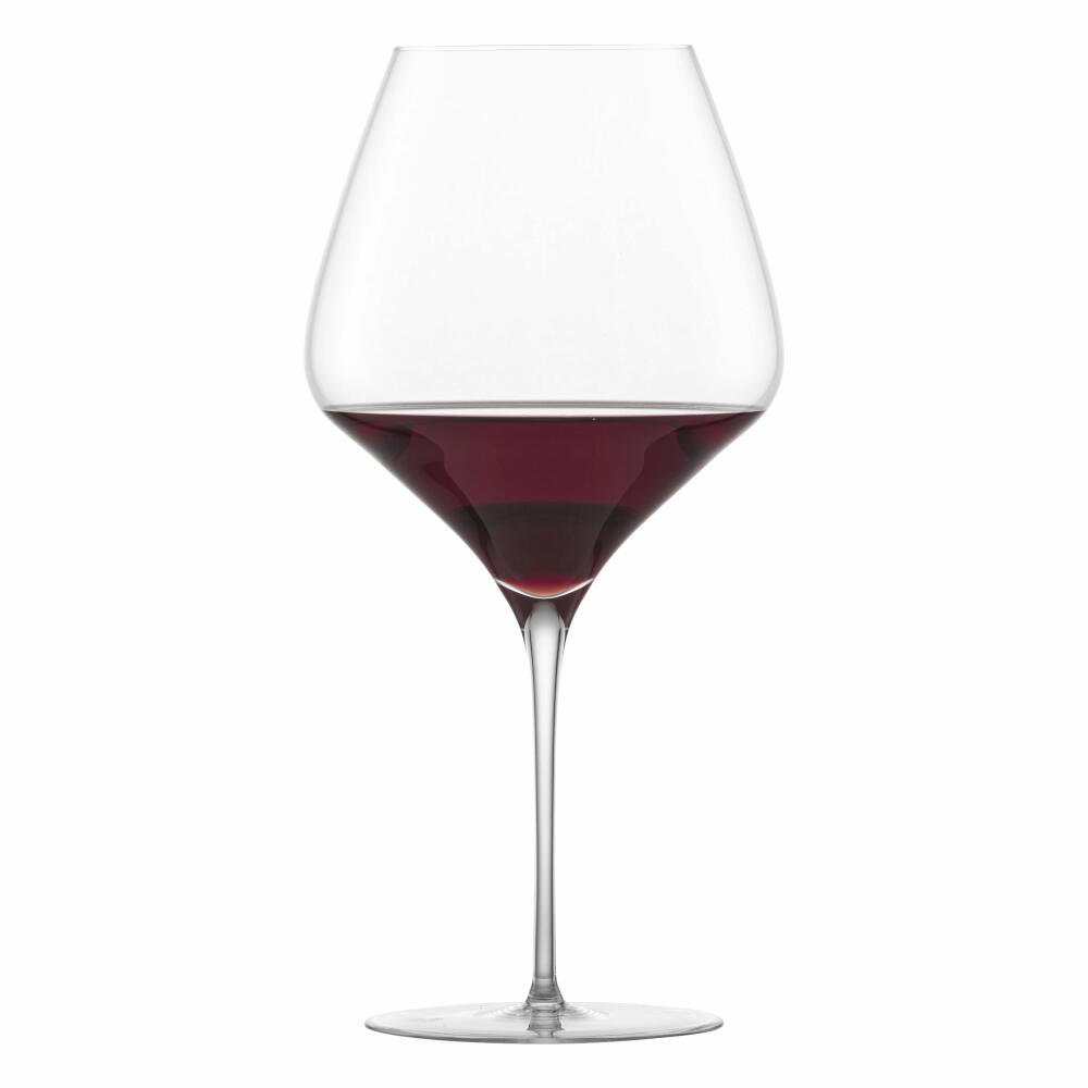 Zwiesel Glas Handmade Rotweinglas Alloro Burgunder 2er Set, Wein Glas, 955 ml, 122174