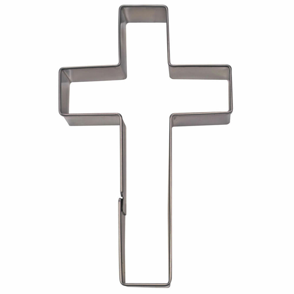 Städter cookie cutter cross square, cookie cutter, cookie mold, biscuit, cookies, stainless steel, 9 cm, 199453