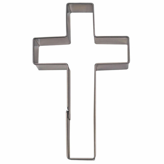 Städter Ausstecher Kreuz Eckig, Ausstechform, Plätzchenform, Keks, Plätzchen, Edelstahl, 9 cm, 199453