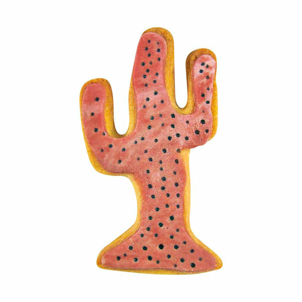 Städter cookie cutter cactus, cookie cutter, cookie mold, biscuit, cookies, stainless steel, 7.5 cm, 163027