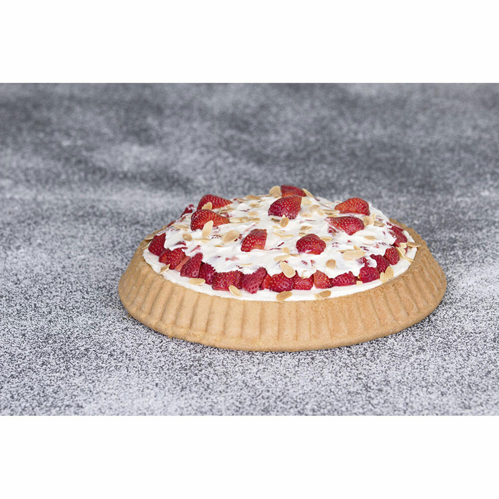 Städter Selection fruit base pan, quiche baking pan, cake pan, tart pan, metal, Ø 30 cm, 880726