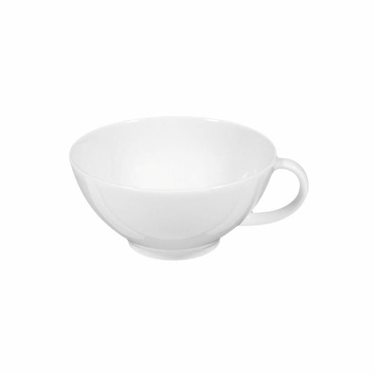 Seltmann Weiden Lido Teeobertasse, Teetasse, Tee Tasse, Porzellan, Weiß, 140 ml, 001.203044