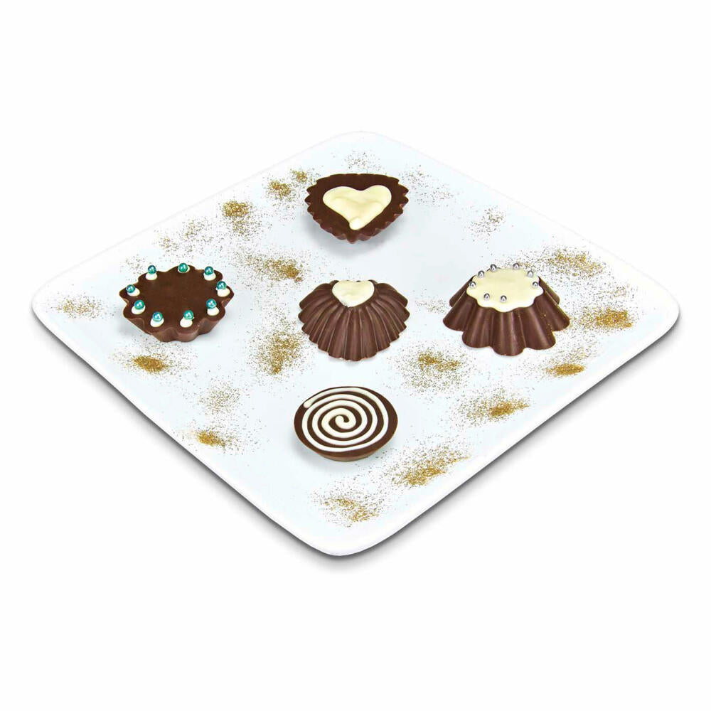 Städter Piccolino Heart, set of 6, baking cups, baking pan, heart shape, cake pan, finger food, metal, 5 cm, 400610