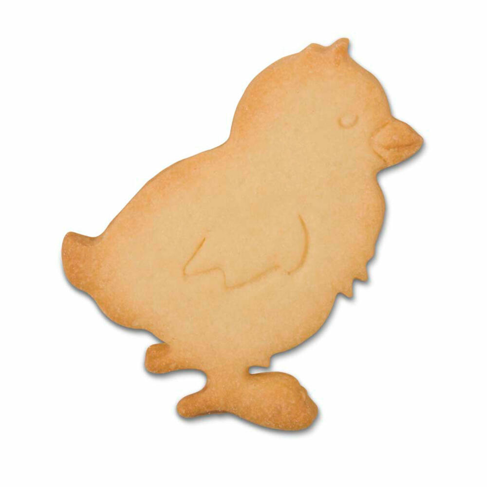 Städter embossed cookie cutter chick, cookie cutter, cookie mold, biscuit, biscuits, stainless steel, 7.5 cm, 216112