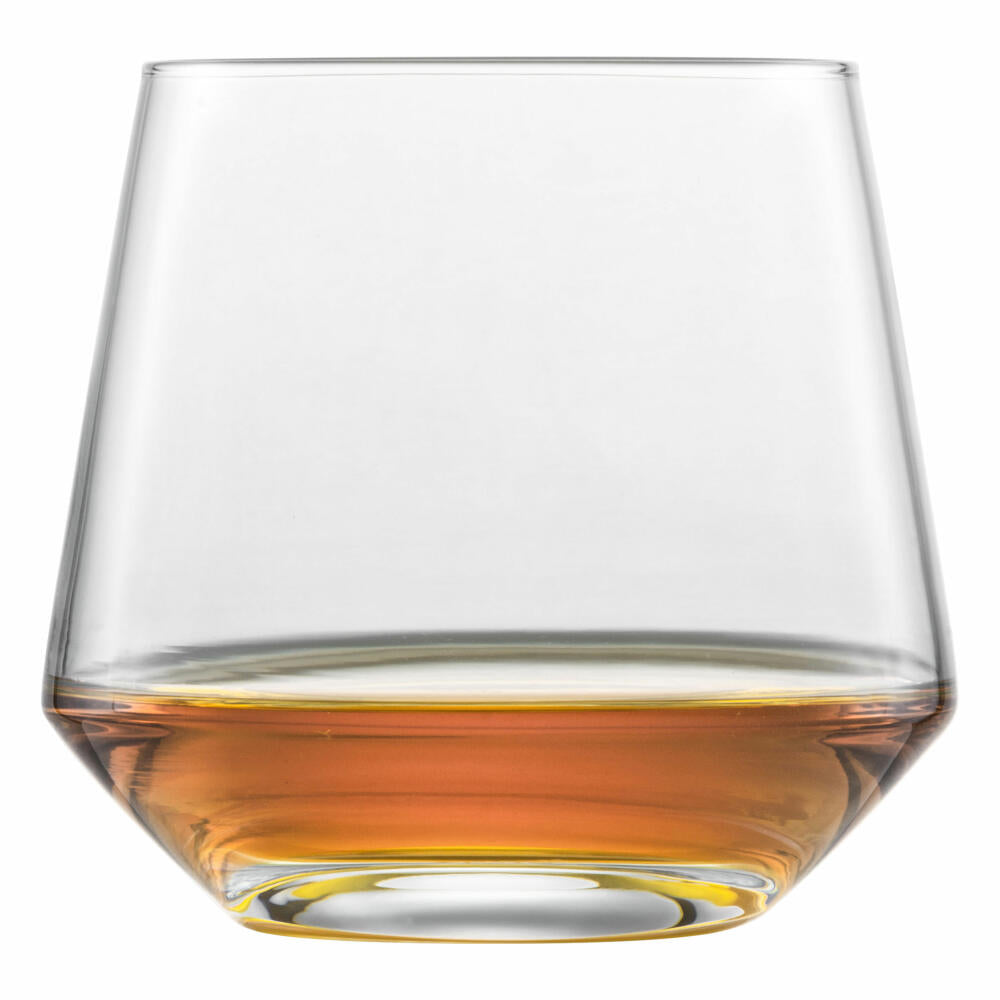 Zwiesel Glas Whiskyglas Pure 4er Set, Whiskybecher, Tumbler, 389 ml, 122319