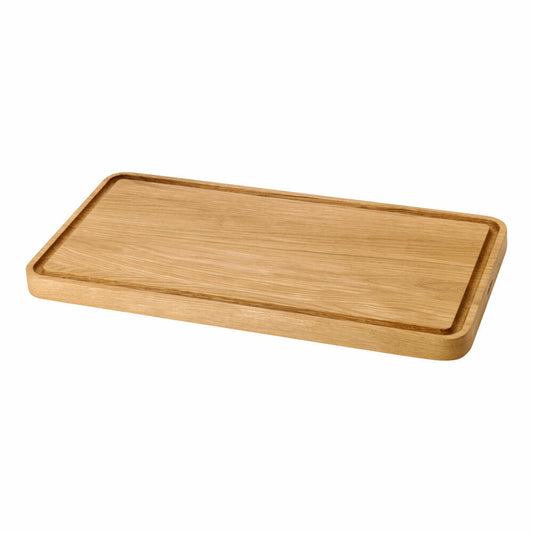 Stelton Sixtus Schneidebrett Oak, Küchenbrett, Frühstücksbrett, Holz, Braun, 27 x 54 cm, 332