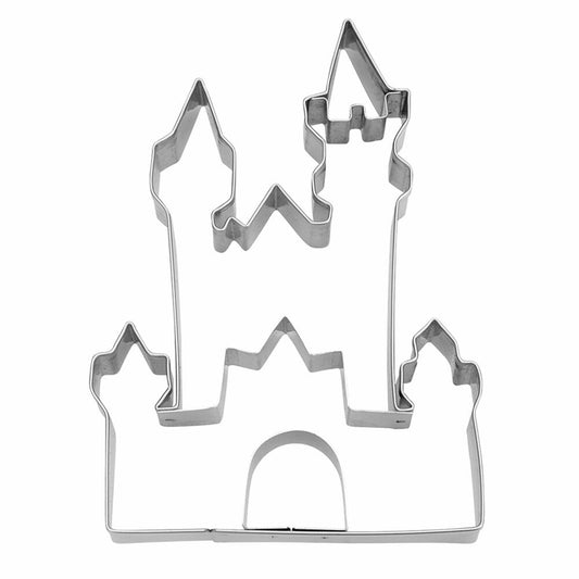 Städter Präge-Ausstecher Schloss Neuschwanstein, Ausstechform, Plätzchenform, Keks, Plätzchen, Edelstahl, 11 cm, 216624