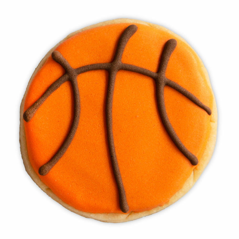 Städter embossed cookie cutter basketball, cookie cutter, cookie mold, biscuit, cookies, stainless steel, 6 cm, 041400