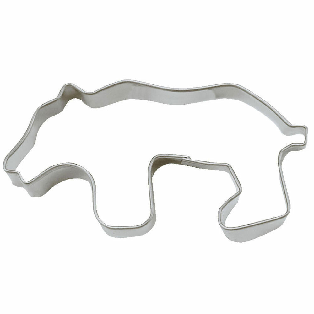 Städter cookie cutter polar bear, cookie cutter, cookie mold, biscuit, cookies, stainless steel, 8.5 cm, 040205