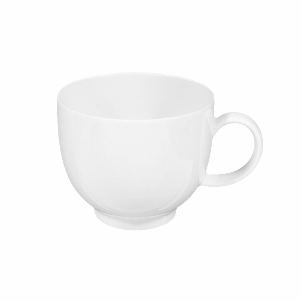 Seltmann Weiden Lido Kaffeetasse, Kaffee Tasse, Porzellan, Weiß, 220 ml, 001.203354