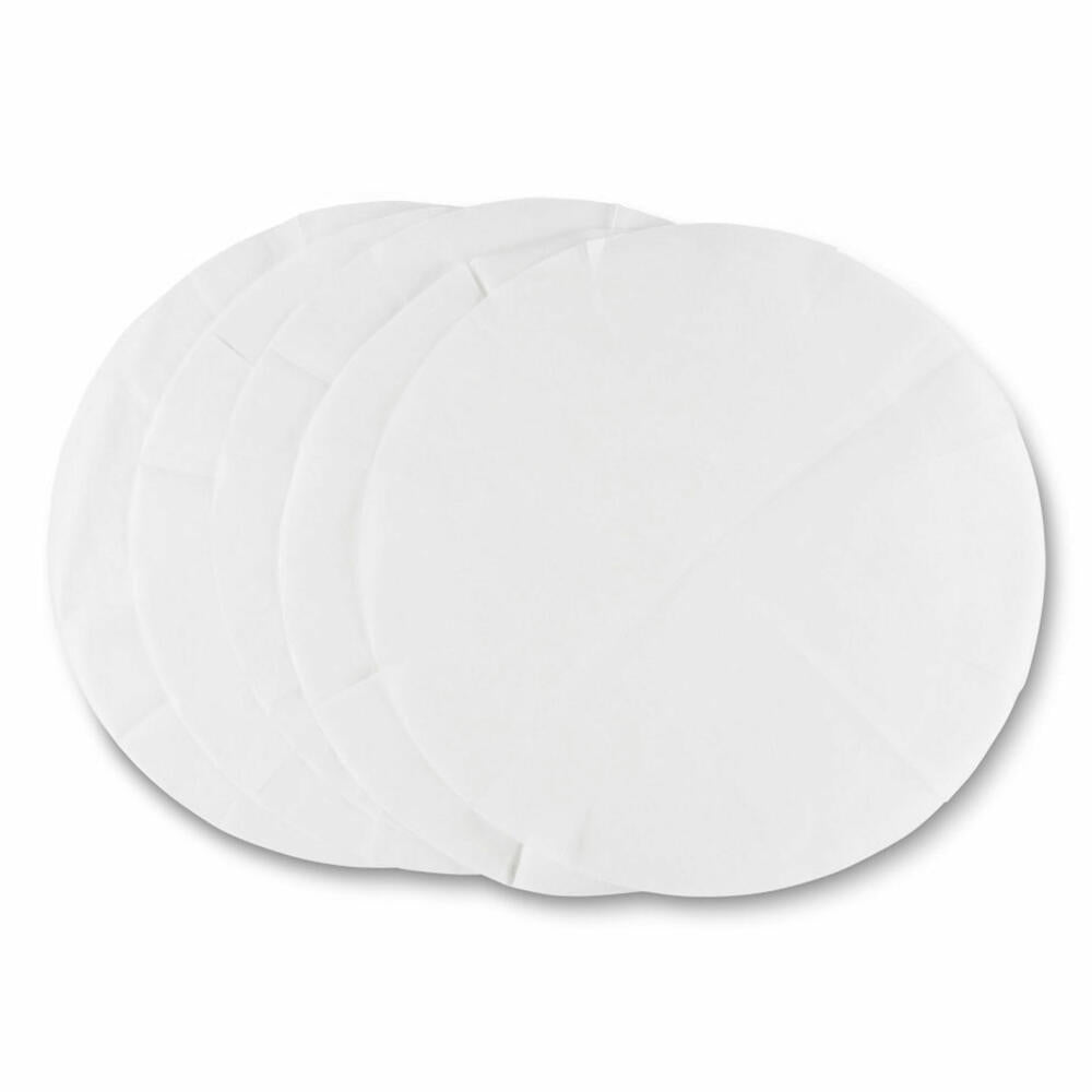 Städter Baking Paper Round, 10 pieces, Baking Paper Cuts, Baking Foil, Cuts, Paper, White, Ø 37 cm, 903623