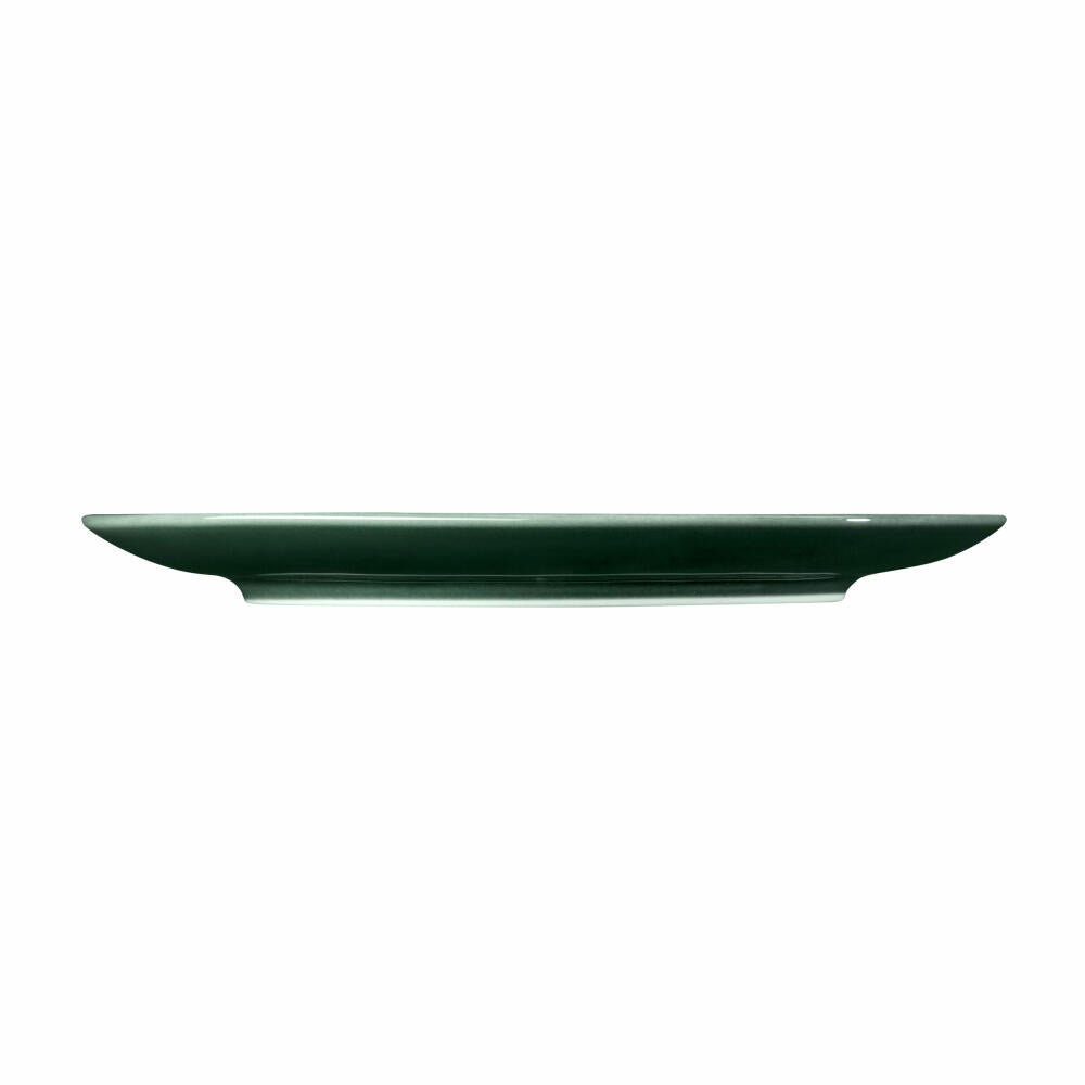 Seltmann Weiden Terra bread plate, cake plate, plate, porcelain, moss green, Ø 17.7 cm, 001.766264