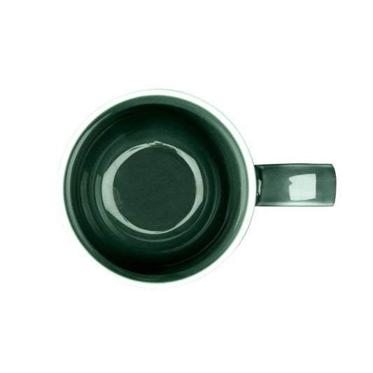 Seltmann Weiden Terra Espressoobertasse, Espressotasse, Espresso Tasse, Porzellan, Moosgrün, 100 ml, 001.766261
