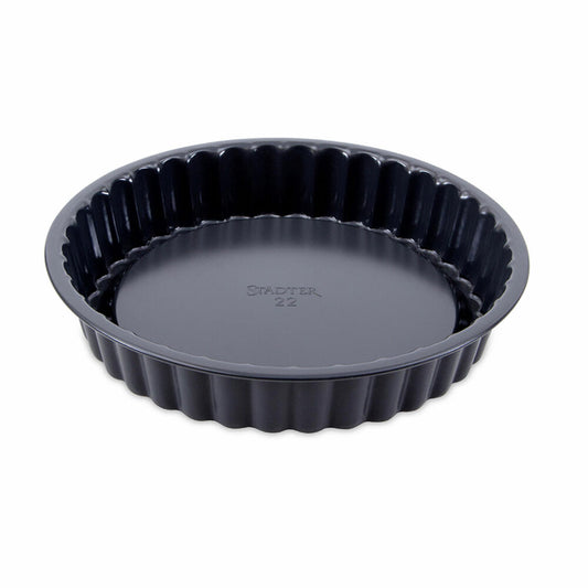 Städter Selection fruit base pan, quiche baking pan, cake pan, tart pan, metal, Ø 22 cm, 880719