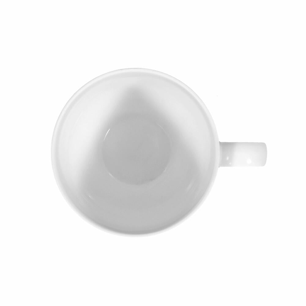 Seltmann Weiden Lido Kaffeetasse, Kaffee Tasse, Porzellan, Weiß, 220 ml, 001.203354