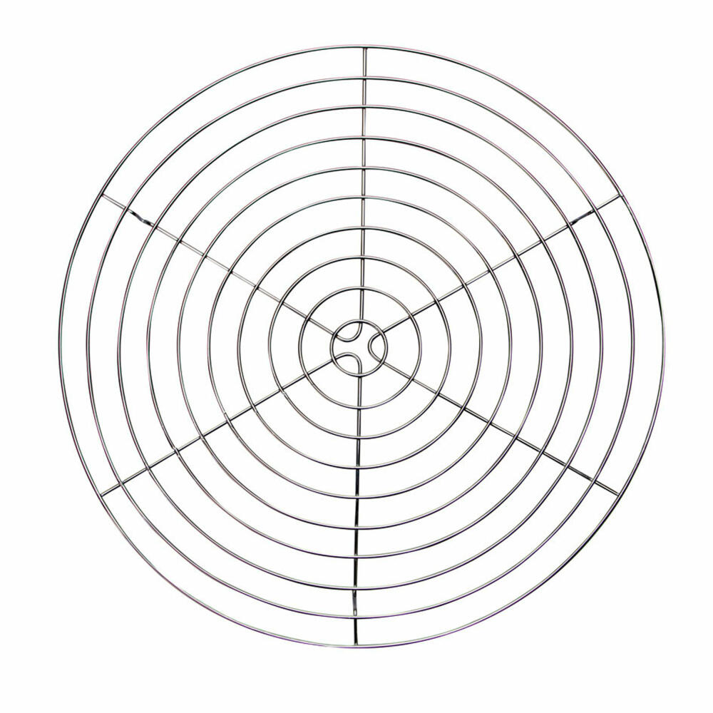 Städter cake rack, cooling rack, round, with feet, cake rack, cooling rack, cake rack, metal, Ø 32 cm, 464070