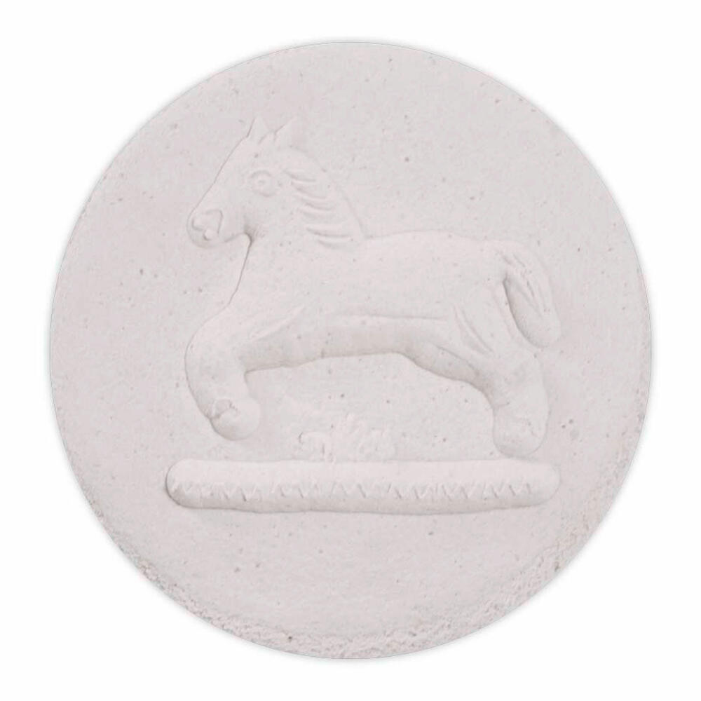 Städter Spekulatius-Model Horse, Wooden Embossing Mold, Cookie Mold, Spekulatius Mold, Wood, Ø 8 cm, 841307