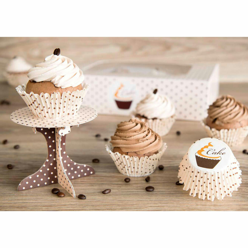 Städter Cupcake-Deko Swing, 36-tlg., Mini Etagere, Backfömchen, Geburtstag, Party, Papier, 336148