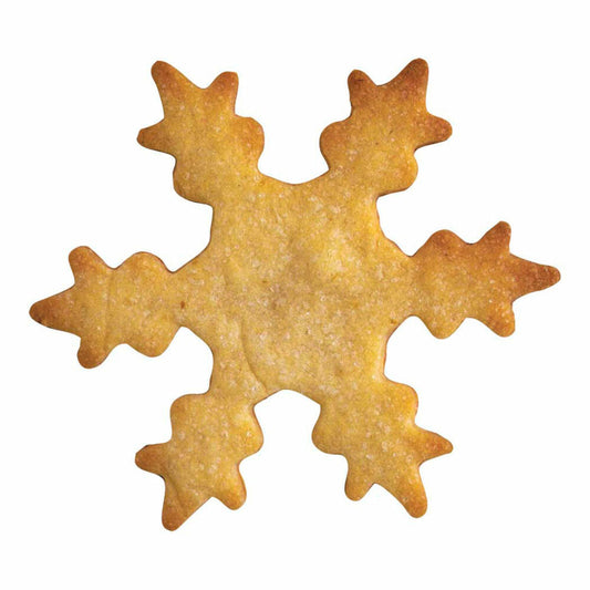 Städter Ausstecher Eiskristall, Ausstechform, Plätzchenform, Keks, Plätzchen, Edelstahl, 9 cm, 175129