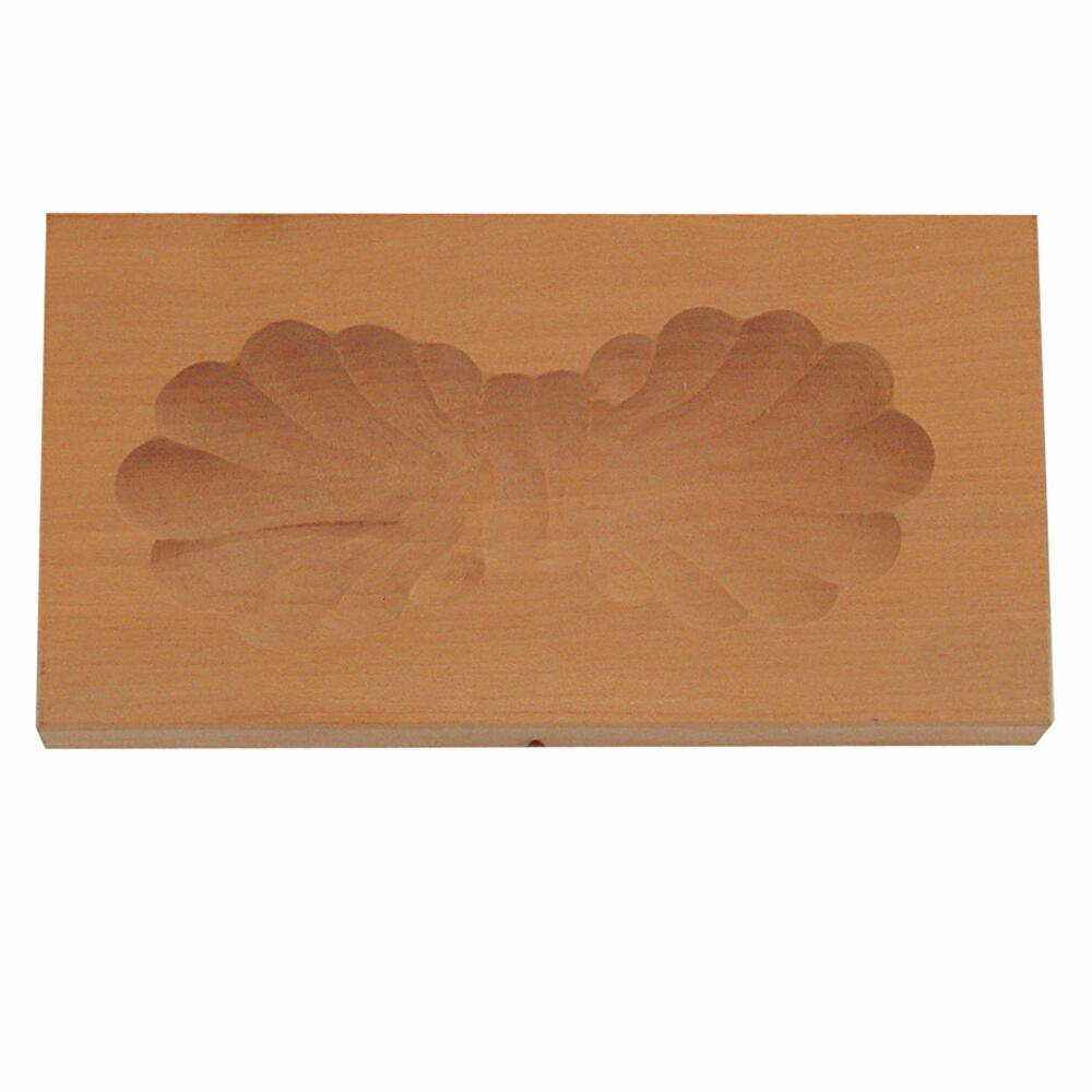 Städter Spekulatius model double shell, wooden embossing mold, cookie mold, speculatius mold, wood, 11.5 x 6 cm, 848030