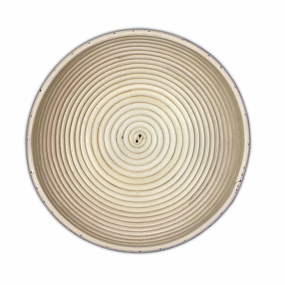 Städter Round Proofing Basket, Proofing Basket, Bread Form, Bread Dough, Bread Basket, Rattan, Ø 23.5 cm, 836020