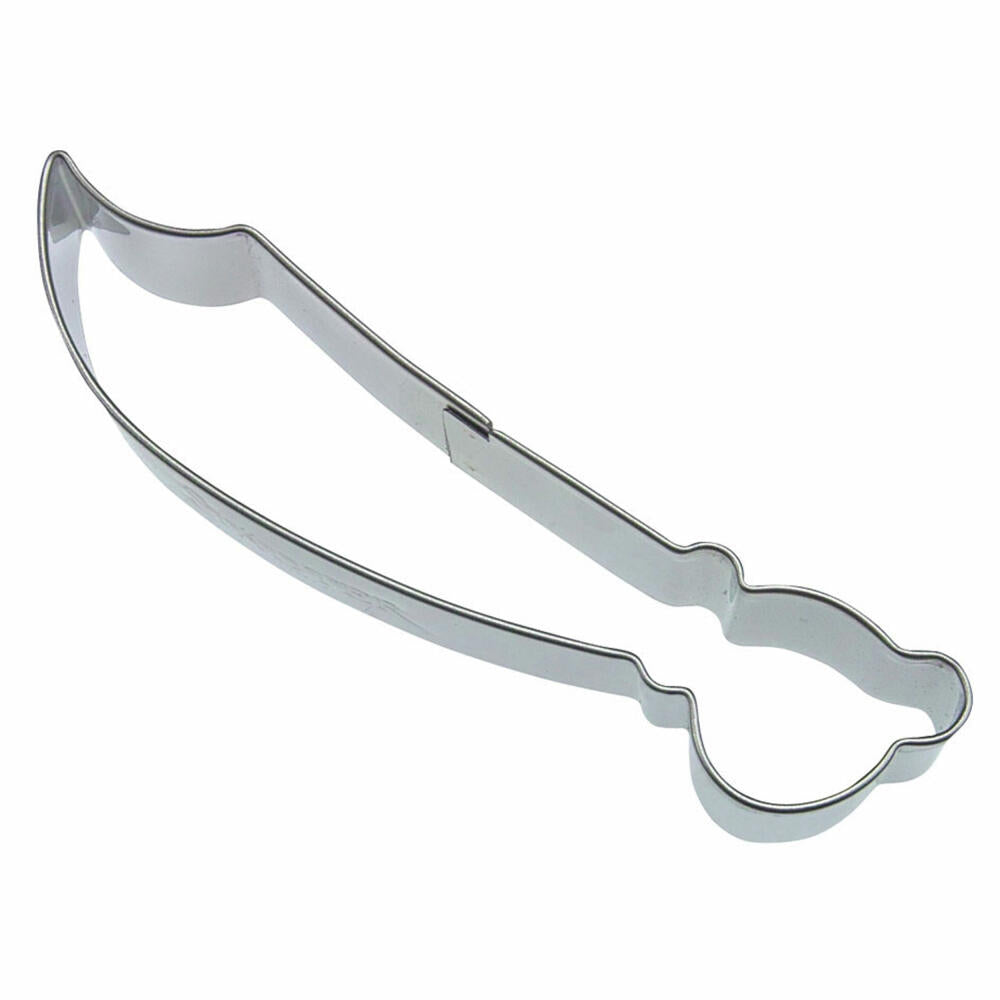 Städter cookie cutter pirate sword / sabre, cookie cutter, cookie mold, biscuit, cookies, stainless steel, 9 cm, 199538