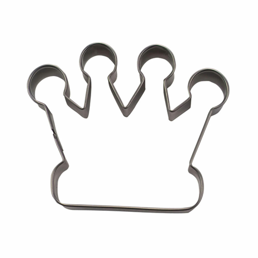 Städter crown cookie cutter, cookie cutter, cookie mold, biscuit, cookies, stainless steel, 7.5 cm, 198050