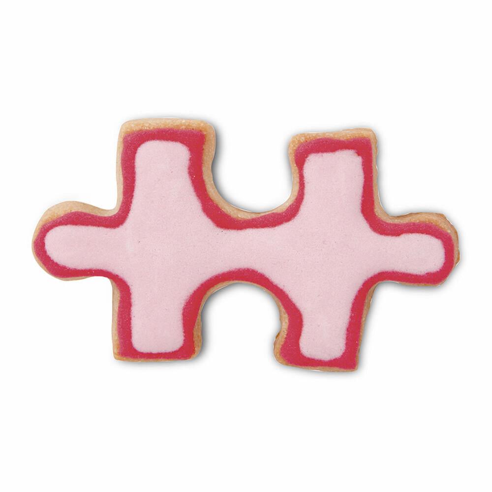 Städter cookie cutter puzzle piece, cookie cutter, cookie shape, biscuit, biscuits, stainless steel, 6 cm, 197961