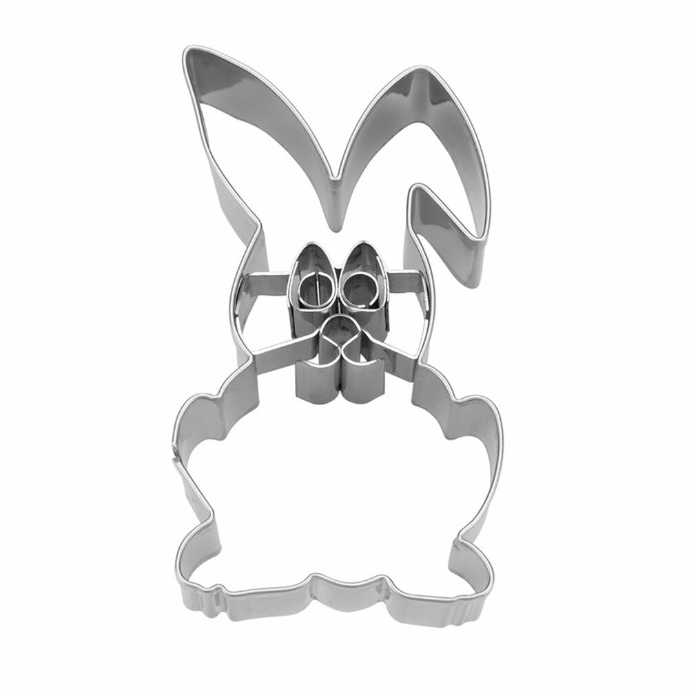 Städter embossed cookie cutter rabbit, cookie cutter, cookie mold, biscuit, biscuits, stainless steel, 8 cm, 216785