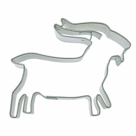 Städter embossed cookie cutter zodiac sign Capricorn, cookie cutter, cookie mold, biscuit, cookies, stainless steel, 6 cm, 039247