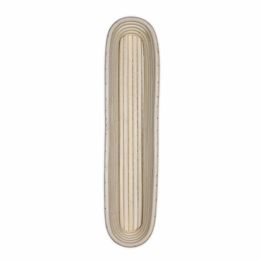 Städter Gärkorb Baguette, Gärkörbchen, Brotform, Brotteig, Brot Korb, Rattan, 36 x 7.5 cm, 836051