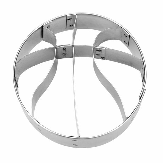 Städter embossed cookie cutter basketball, cookie cutter, cookie mold, biscuit, cookies, stainless steel, 6 cm, 041400