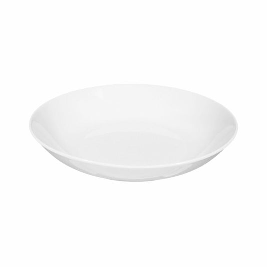Seltmann Weiden Lido soup plate, plate, dinner plate, porcelain, coup white, Ø 21.1 cm, 001.199244