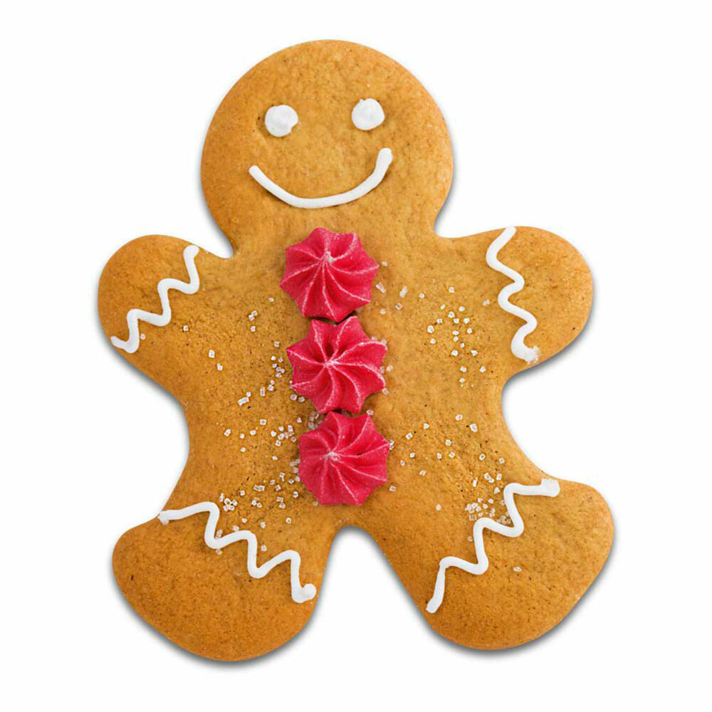 Städter gingerbread man cookie cutter, cookie cutter, cookie mold, biscuit, cookies, stainless steel, 9.5 cm, 041318