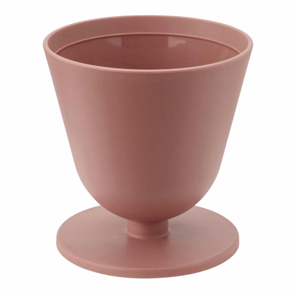 Rig-Tig Slow Kaffeefilter mit Aluminiumdeckel, Kaffeebrüher, Filter und Brüher für Kaffee, Handfilter, Kunststoff / Edelstahl, Terracotta, 11.6 cm, Z00030