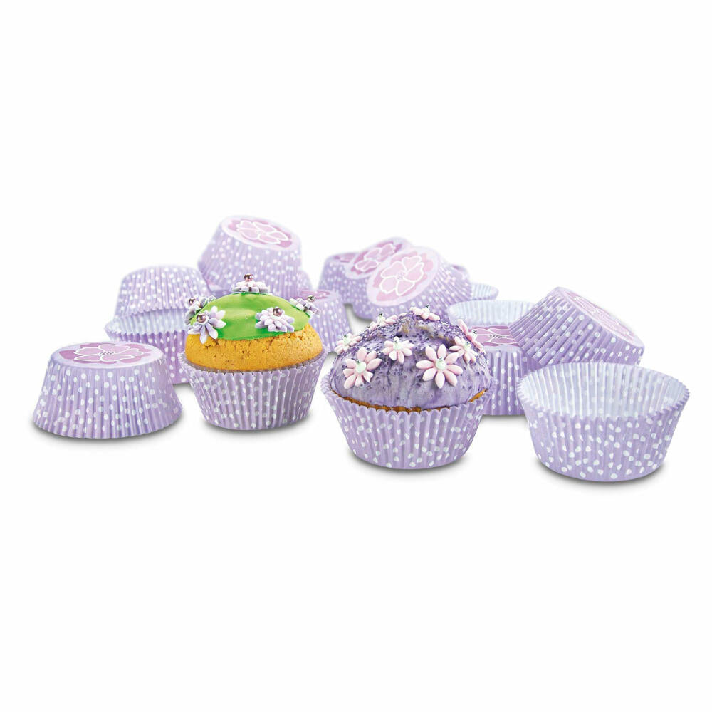 Städter Paper Baking Cups Flower Maxi, 50 pieces, paper cups, baking pan, muffin cups, paper, 335394